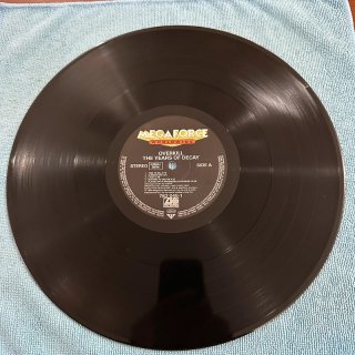 Overkill - The Years of Decay LP Vinile 33 Giri