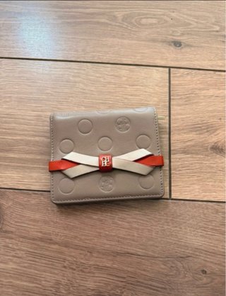 Cartera CH Piel Beige y Roja