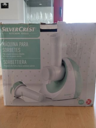 Máquina para hacer sorbetes y helados