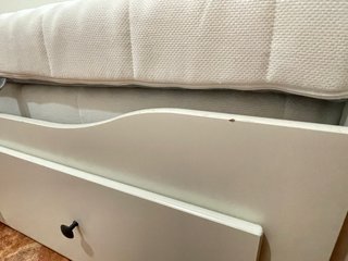 Cama Diván Ikea Blanca con Cajones