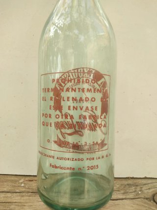 Botella Gaseosa La Exquisita Julian Luengo