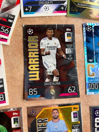 Lote cartas Topps Match Attax Champions League