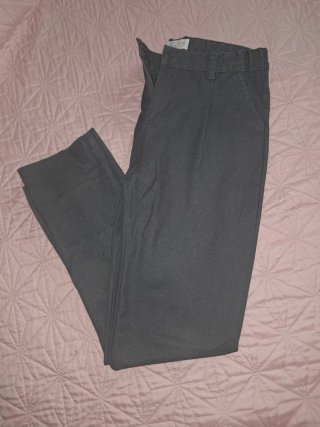 Pantalón uniforme gris