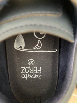 Zapato Feroz Garbi Rocker Talla 27