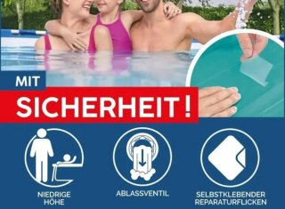 Bestway Steel Pro Frame  Piscina Redonda 396x84 cm