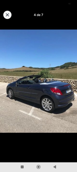 Peugeot 207 cc descapotable
