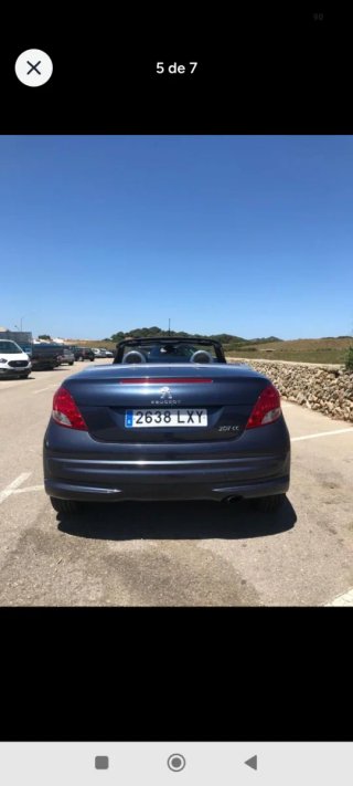 Peugeot 207 cc descapotable
