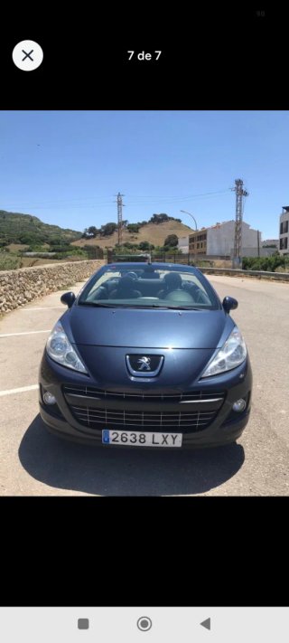 Peugeot 207 cc descapotable