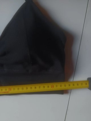 Sujetador deportivo negro talla L