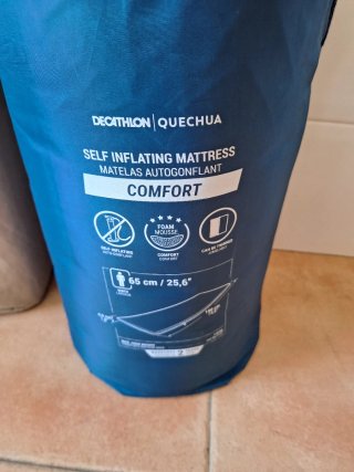 Cama de camping Decathlon + Hinchador