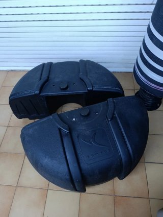 Saco de boxeo de pie