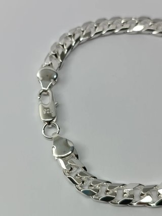 Pulsera Plata 925 Estilo Cubano