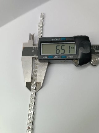 Pulsera Plata 925 Estilo Cubano