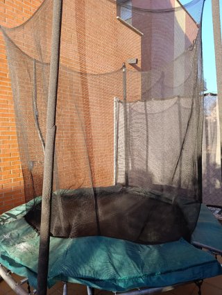Cama elástica hexagonal 240cm
