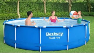 Piscina Bestway Steel Pro 3.96m x 84cm