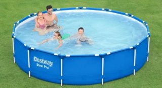 Piscina Bestway Steel Pro 3.96m x 84cm