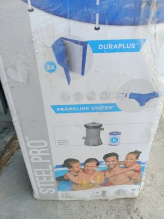 Piscina Bestway Steel Pro 3.96m x 84cm