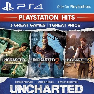 Colección Uncharted PS4 Hits