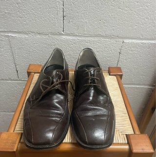 Zapatos de vestir hombre marrones talla 41