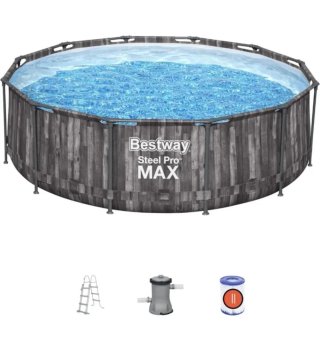 Piscina redonda Bestway Steel Pro MAX 366x100 cm