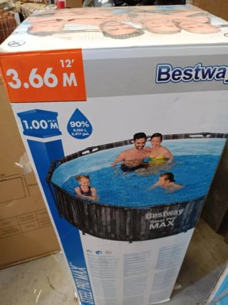 Piscina redonda Bestway Steel Pro MAX 366x100 cm