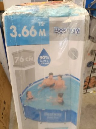Piscina Bestway Steel Pro 366x76 cm