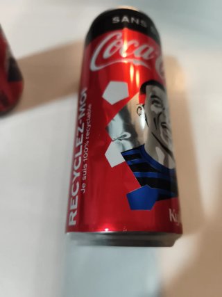 2 Latas Coca-Cola Kylian Mbappé Edizione Limitata