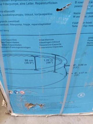 Bestway Piscina Desmontable Autoportante 457x122cm