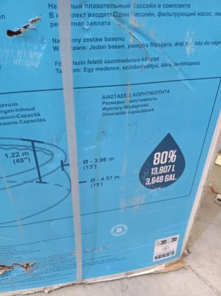 Bestway Piscina Desmontable Autoportante 457x122cm