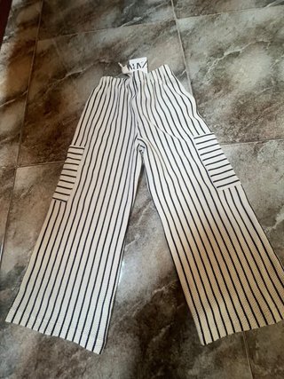 Pantalón rayas Zara 7 años