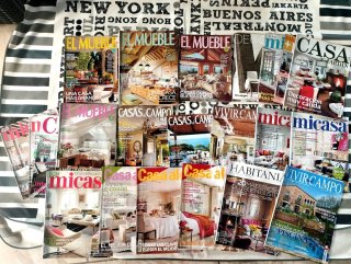 Lote 23 revistas Decoración, El Mueble y otras