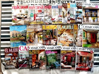 Lote 23 revistas Decoración, El Mueble y otras