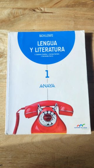 Lengua y Literatura Bachillerato 1