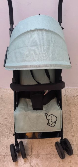 Silla de paseo ligera con estampado de elefante