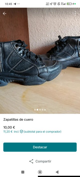 Botas negras con cremallera