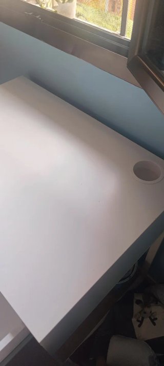Mesa y Silla Infantil Blanca