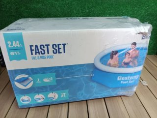 Piscina Bestway Fast Set con depuradora 244x61 cm