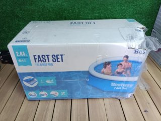 Piscina Bestway Fast Set con depuradora 244x61 cm