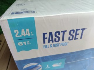 Piscina Bestway Fast Set con depuradora 244x61 cm