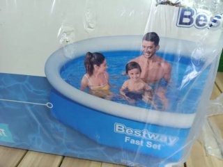 Piscina Bestway Fast Set con depuradora 244x61 cm