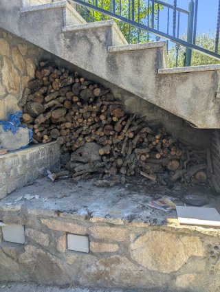 Regalo leña.