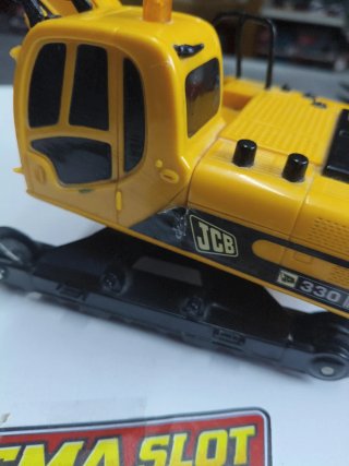 Excavadora JCB 330i Scalextric decoración