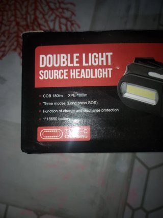 Linterna Frontal LED A ESTRENAR