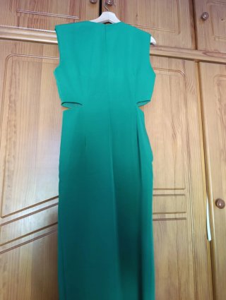Vestido midi verde Kiabi