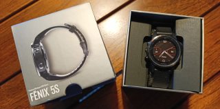 Garmin Fenix 5s Zafiro Negro