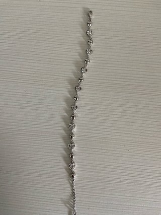 Pulsera Corazones Plata 925 Time Road