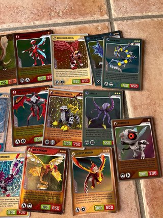 Lote Cartas Invizimals