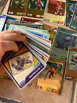 Lote Cartas Invizimals