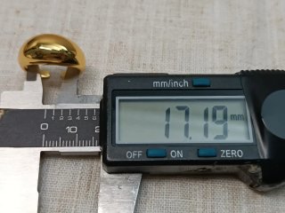 Anillo Baño Oro Plata