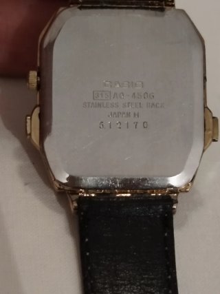 Casio AQ-450G Reloj Analógico Digital